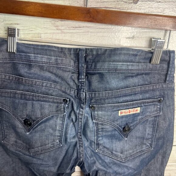 Hudson jeans blue denim flap pocket boot cut size 26 - Picture 6 of 10